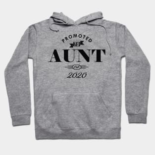 New Aunt - Promoted to aunt est. 2020 Hoodie